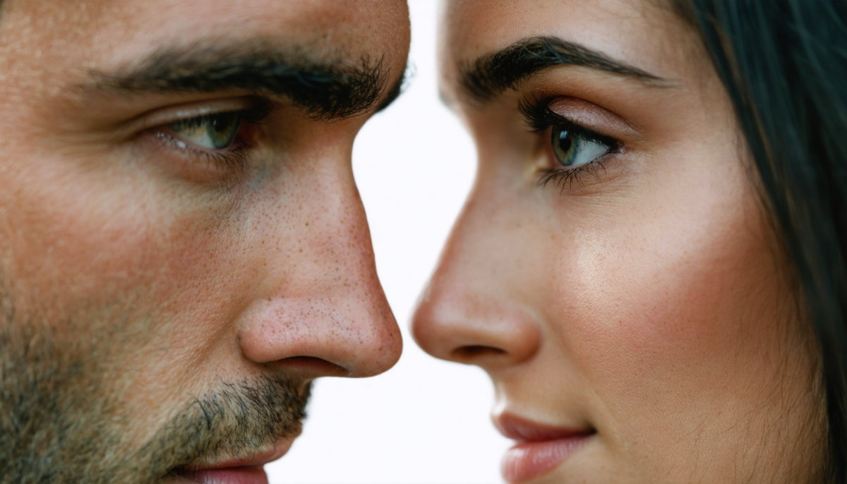 découvrez ce que le regard d’un homme révèle lorsqu’il croise celui d’une femme, entre émotions, intentions et subtilités du langage non verbal.