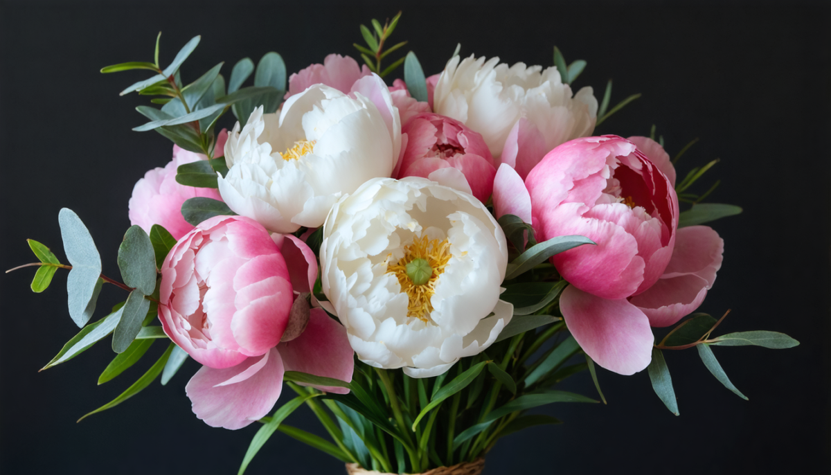 offrez de magnifiques pivoines pour célébrer la fête des mères et faire de ce jour un moment inoubliable pour maman.