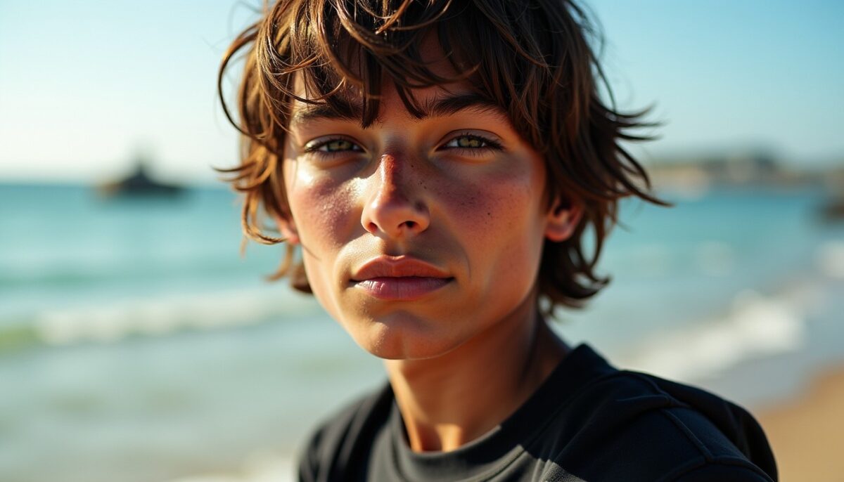 Inspirez-vous : Coupes longues tendance pour garçons au style surfeur